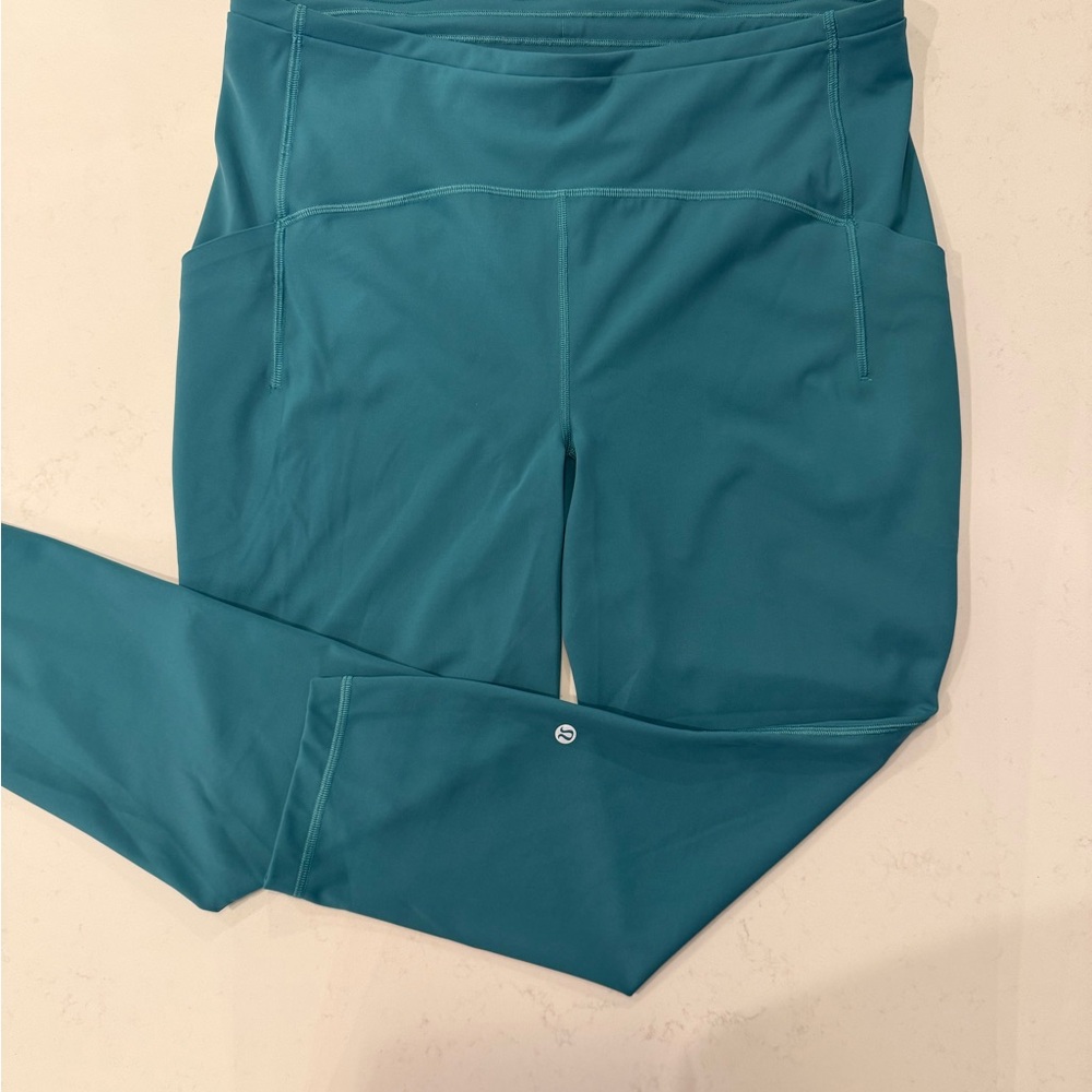 lululemon athletica Teal Leggings